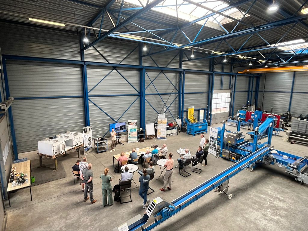 Tussen de machines bij Insect Engineers